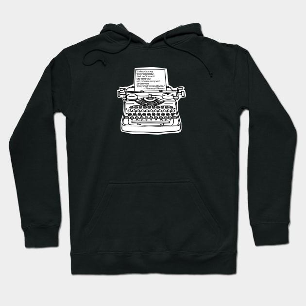 O'Connor A Story is a Way Hoodie by Phantom Goods and Designs